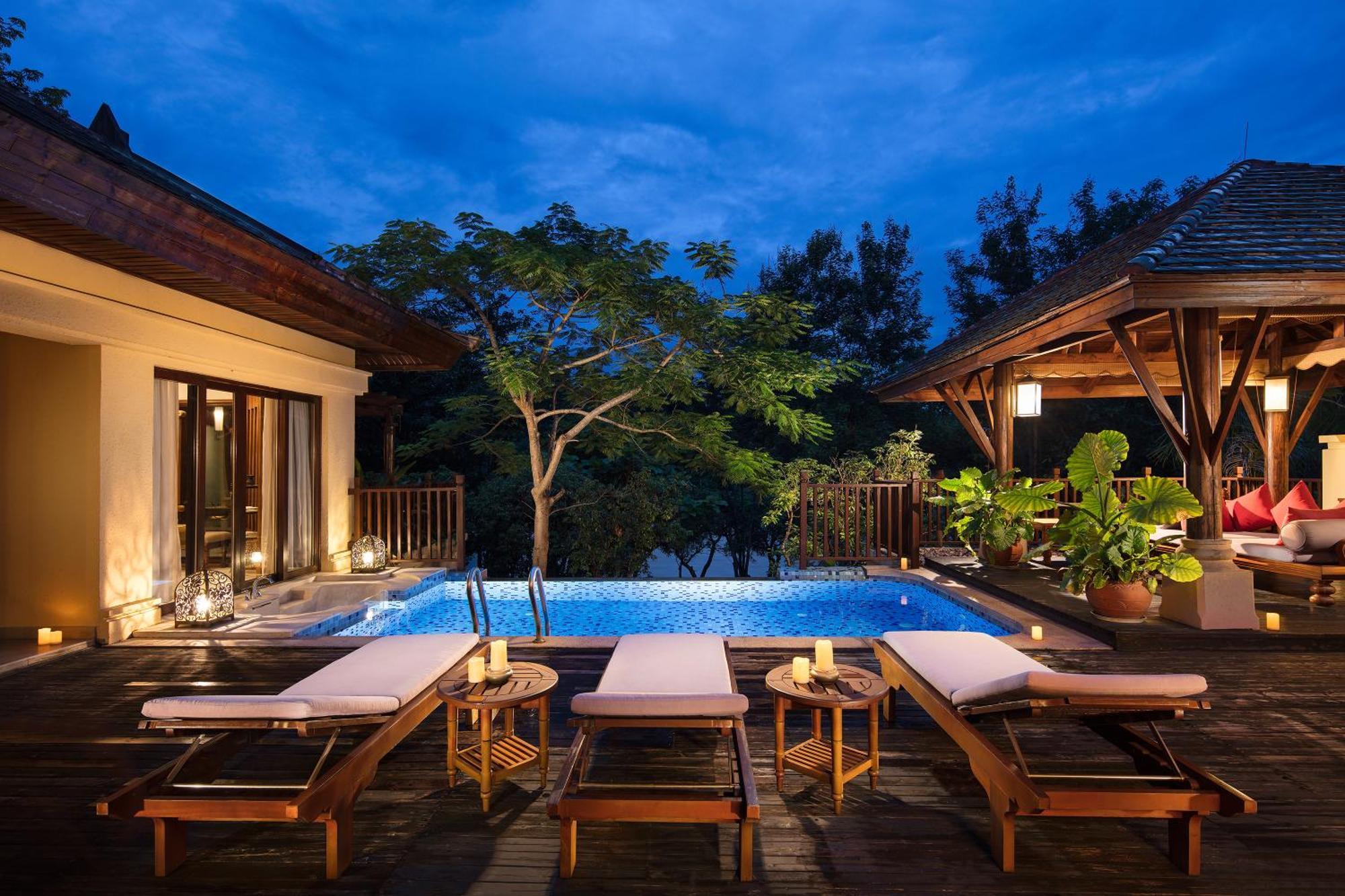 Anantara Xishuangbanna Resort Jinghong Exterior foto